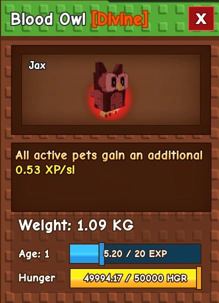 1x Blood Owl