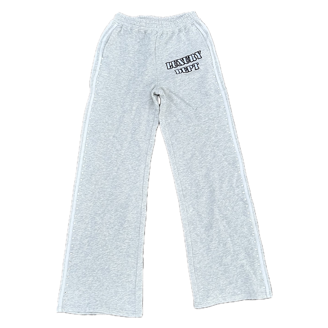 "Luxury Dept” Bedazzled SweatPants