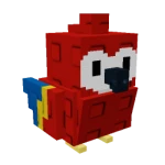 1x Scarlet Macaw