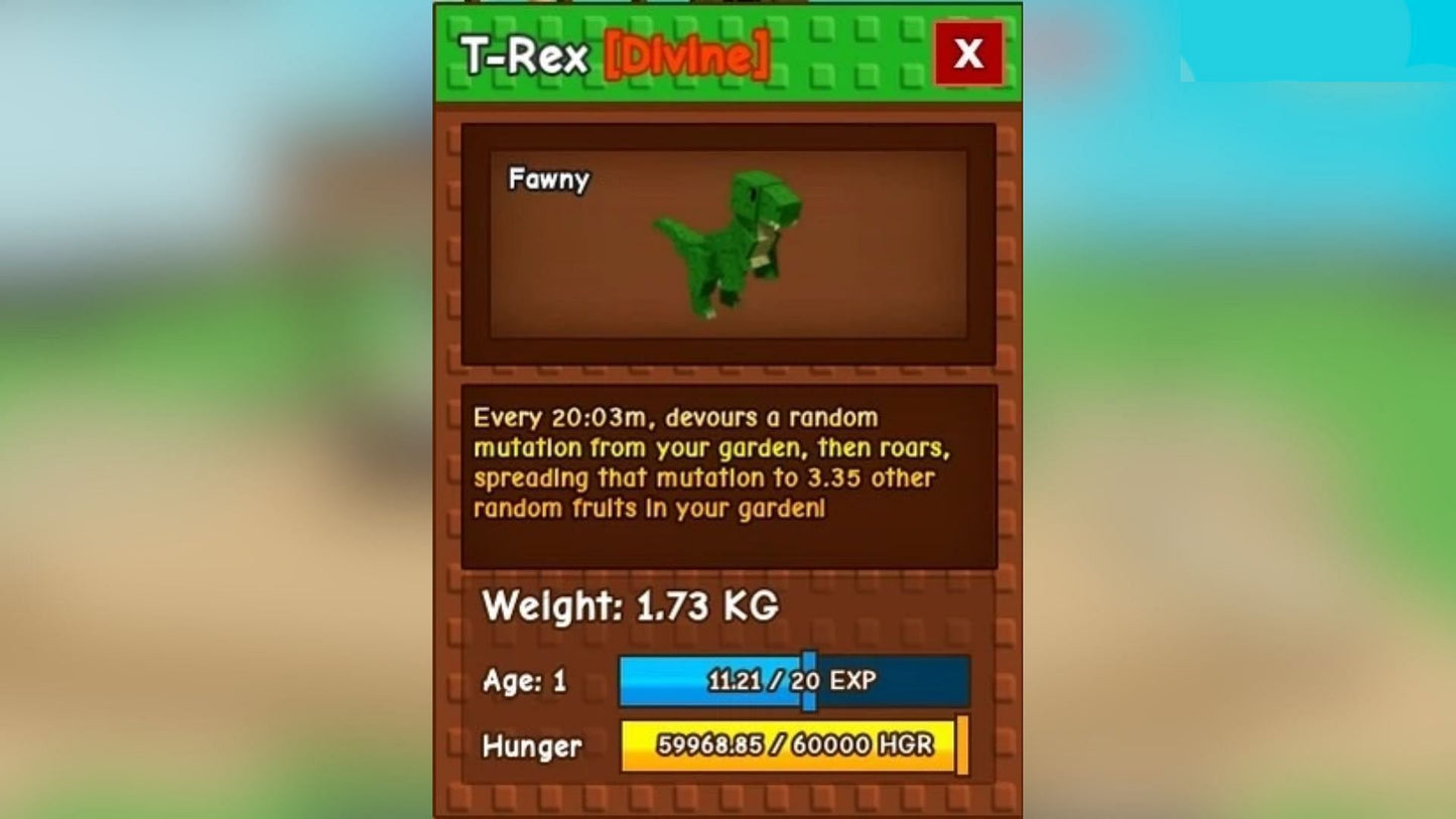 1x T-Rex