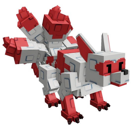 1x Red Kitsune