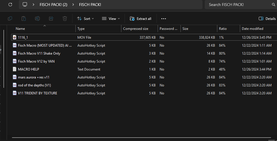 Streak Fisch MACRO Pack (Lifetime Updates!)